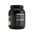 Proteinpulver-Dose (1 kg) – Nährwerttabelle auf der Rückseite, seitlich